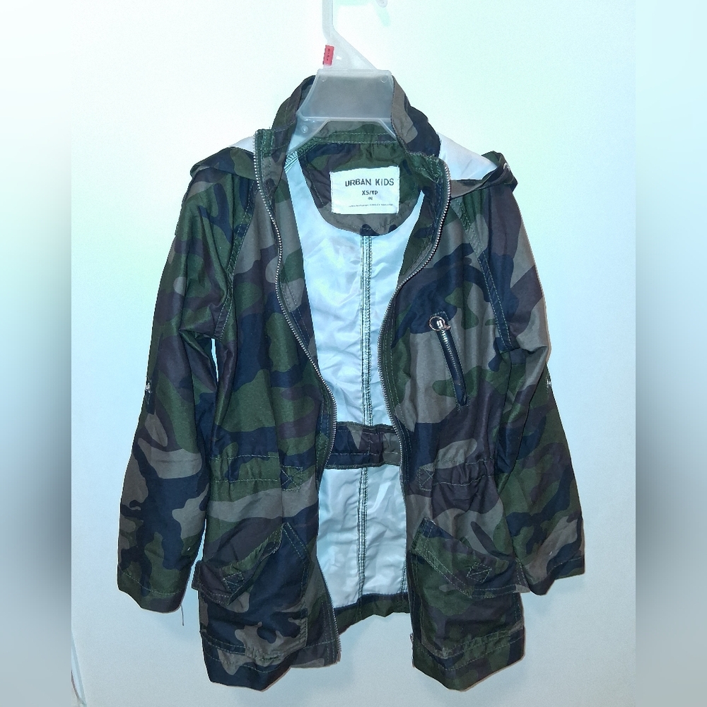 Camouflage Raincoat